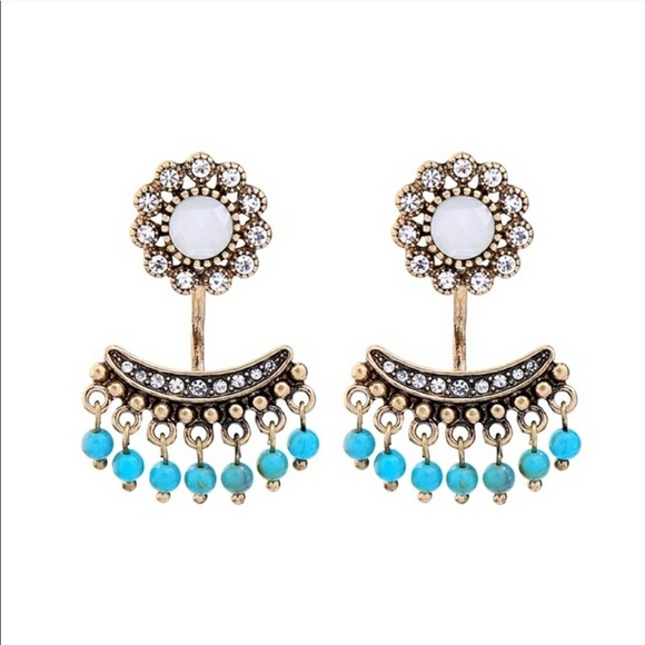 LAST 1!⭐️4pair-in-1 Multifunction Crystal Earrings - Picture 8 of 8